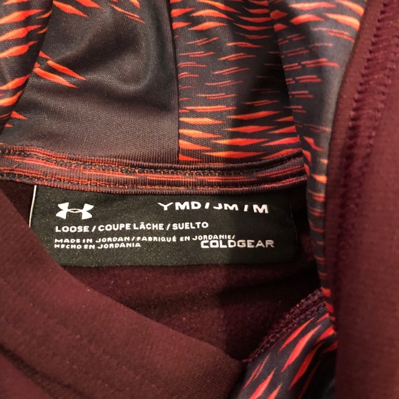 Temp price drop Under Armour sweatshirt youth M or XL - Picture 2 of 3